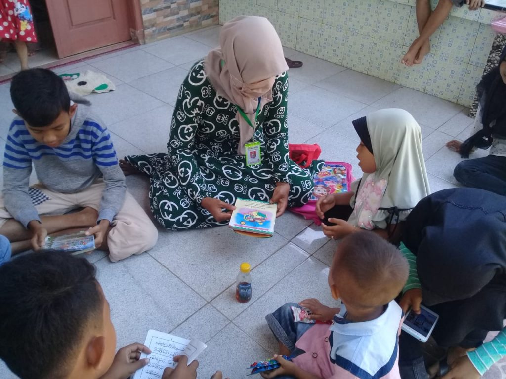 Terdampak Pandemi, Lazis Jateng Pekalongan Fasilitasi Anak Yatim Dhuafa Belajar di 100 Dusun
