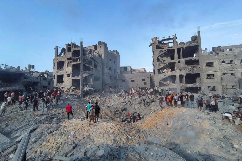 Ratusan Warga Palestina Meninggal Akibat Bom 6 Ton Israel di Pemukiman Jabalia