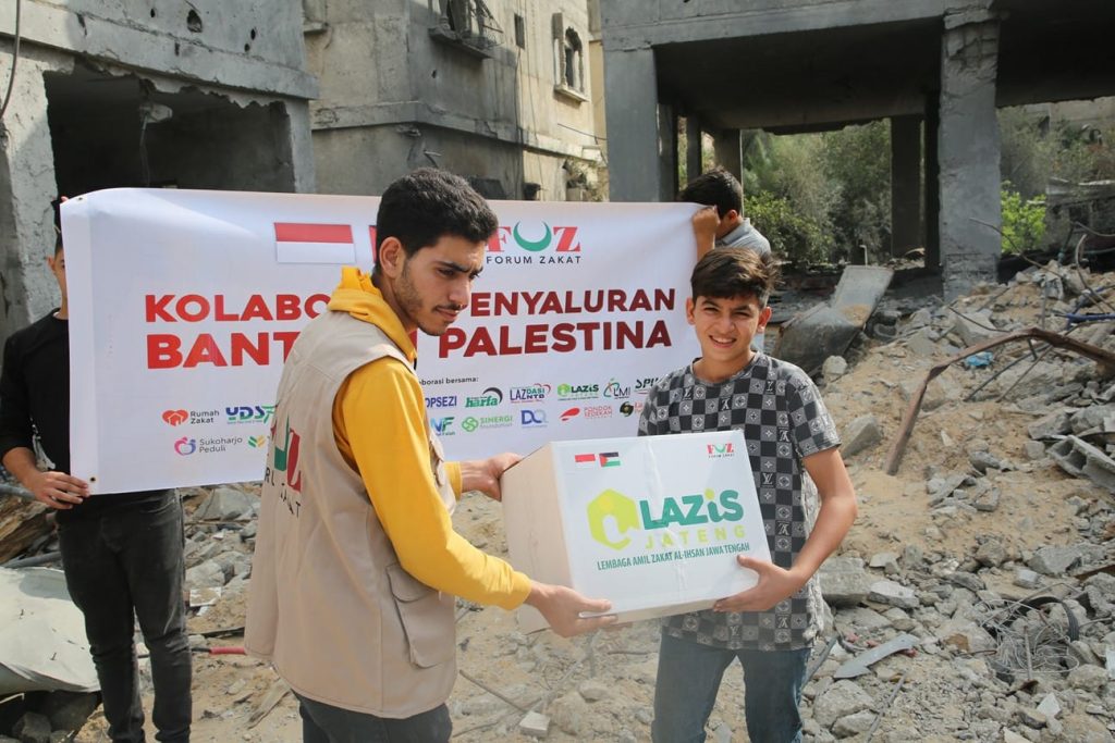 Bantuanmu Sudah Sampai di Gaza Palestina