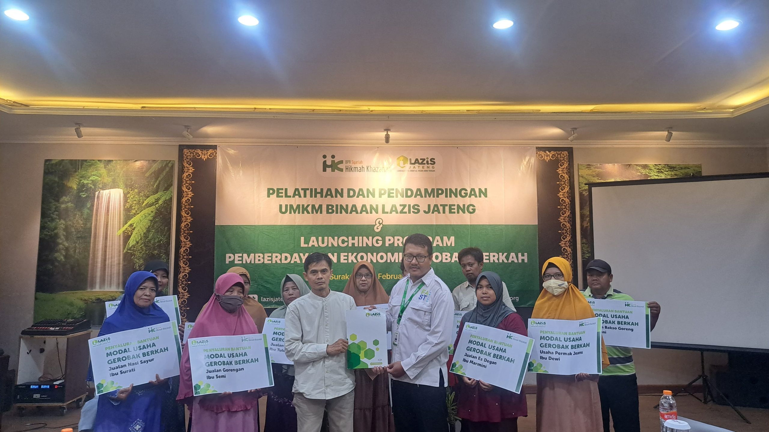 Bersama BPRS Hikmah Khazanah, LAZiS Jateng Gelar Pelatihan & Pendampingan UMKM Binaan