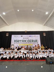 Kolaborasi Akhir Tahun, Hadirkan Khitan Ceria di Temanggung