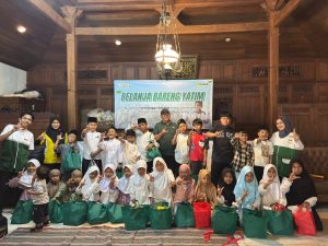 Senyum Bahagia Anak Yatim Warnai Kegiatan Belanja Bersama di Salatiga